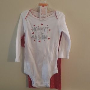 Baby valentine outfit